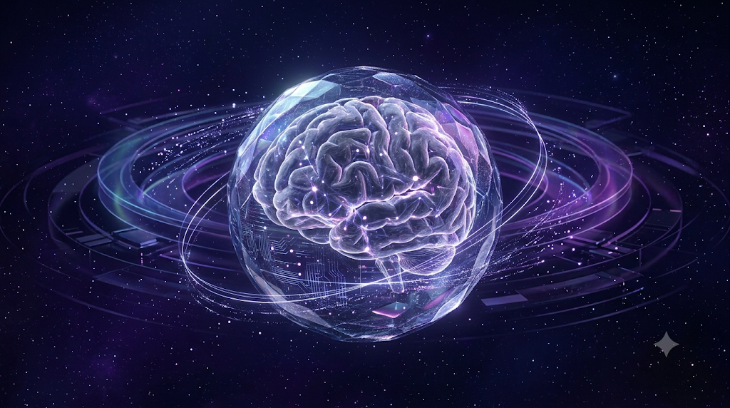 Conceptual image of the AI model layer