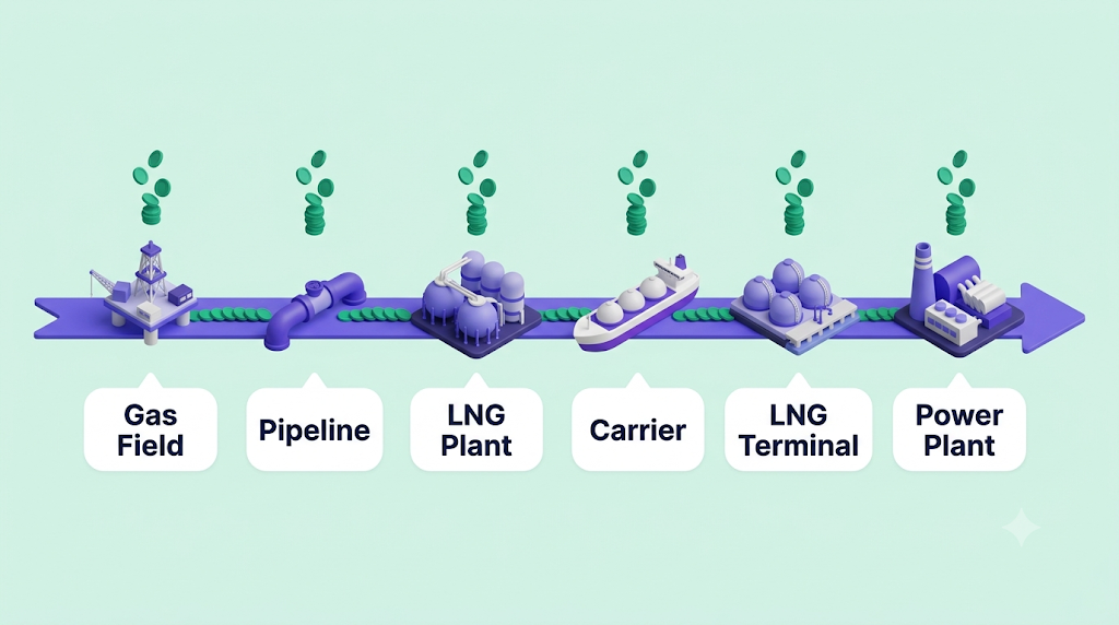 The flow of money and energy in Alaska LNG